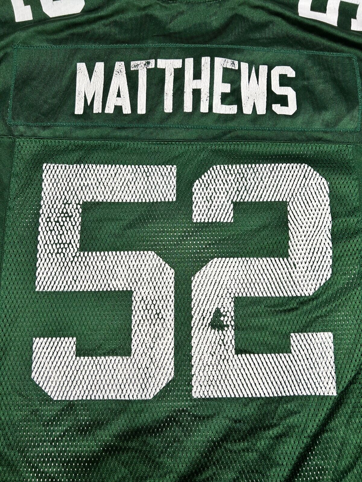 Clay Matthews #52 Green Bay Packers NFL Reebok Football Jersey Size Small