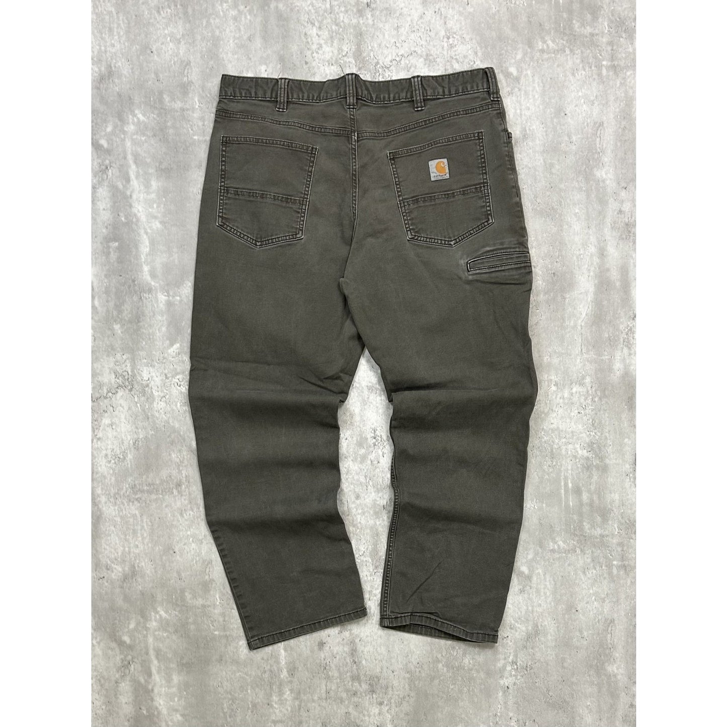 Carhartt Relaxed Fit Canvas Workwear Five Pocket Pants Size 37