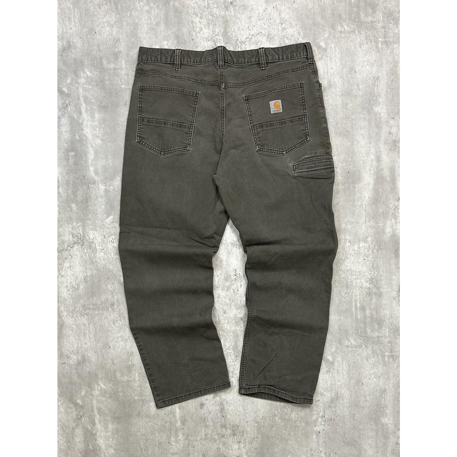 Carhartt Relaxed Fit Canvas Workwear Five Pocket Pants Size 37