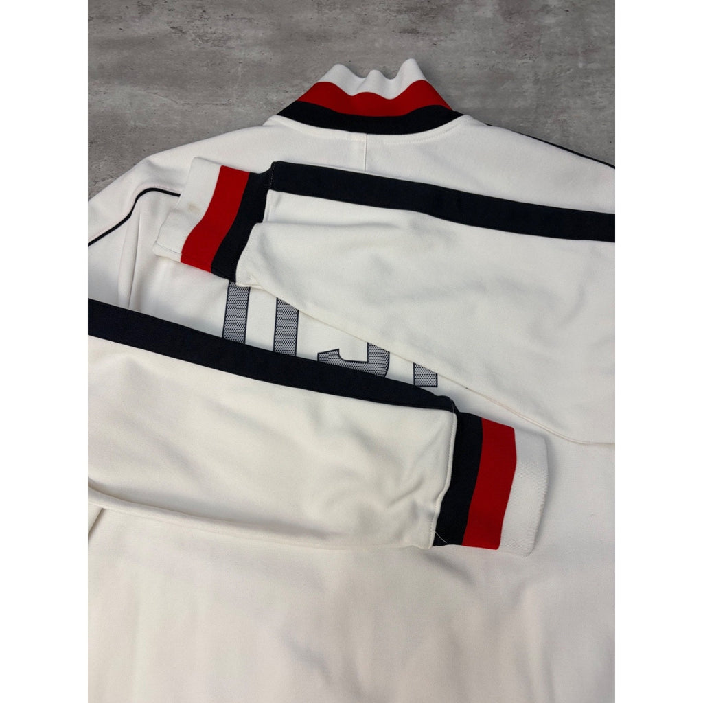 Nike Team USA Olympics Soccer White Full Zip Track Jacket Size XL