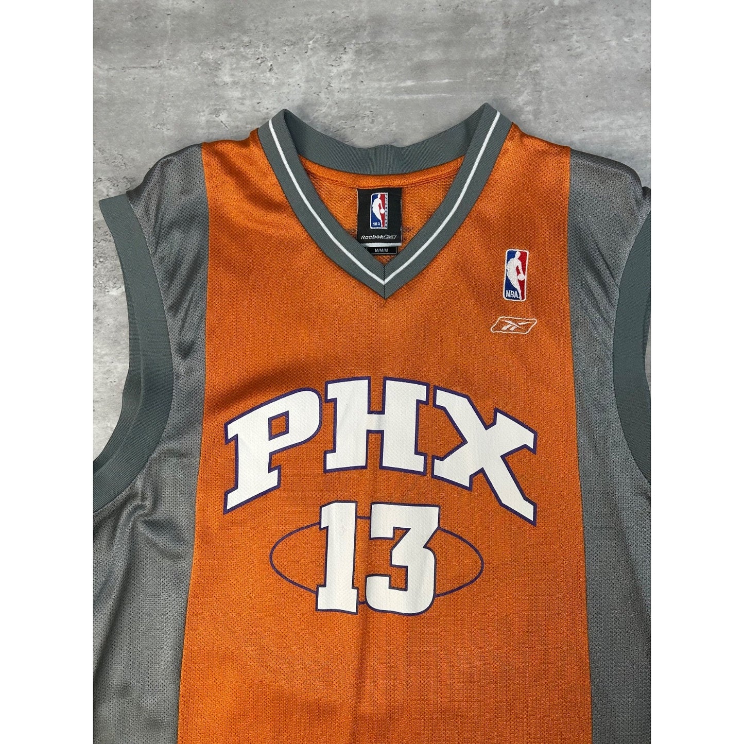 Vintage Steve Nash #13 Phoenix Suns NBA Reebok Basketball Jersey Size Medium