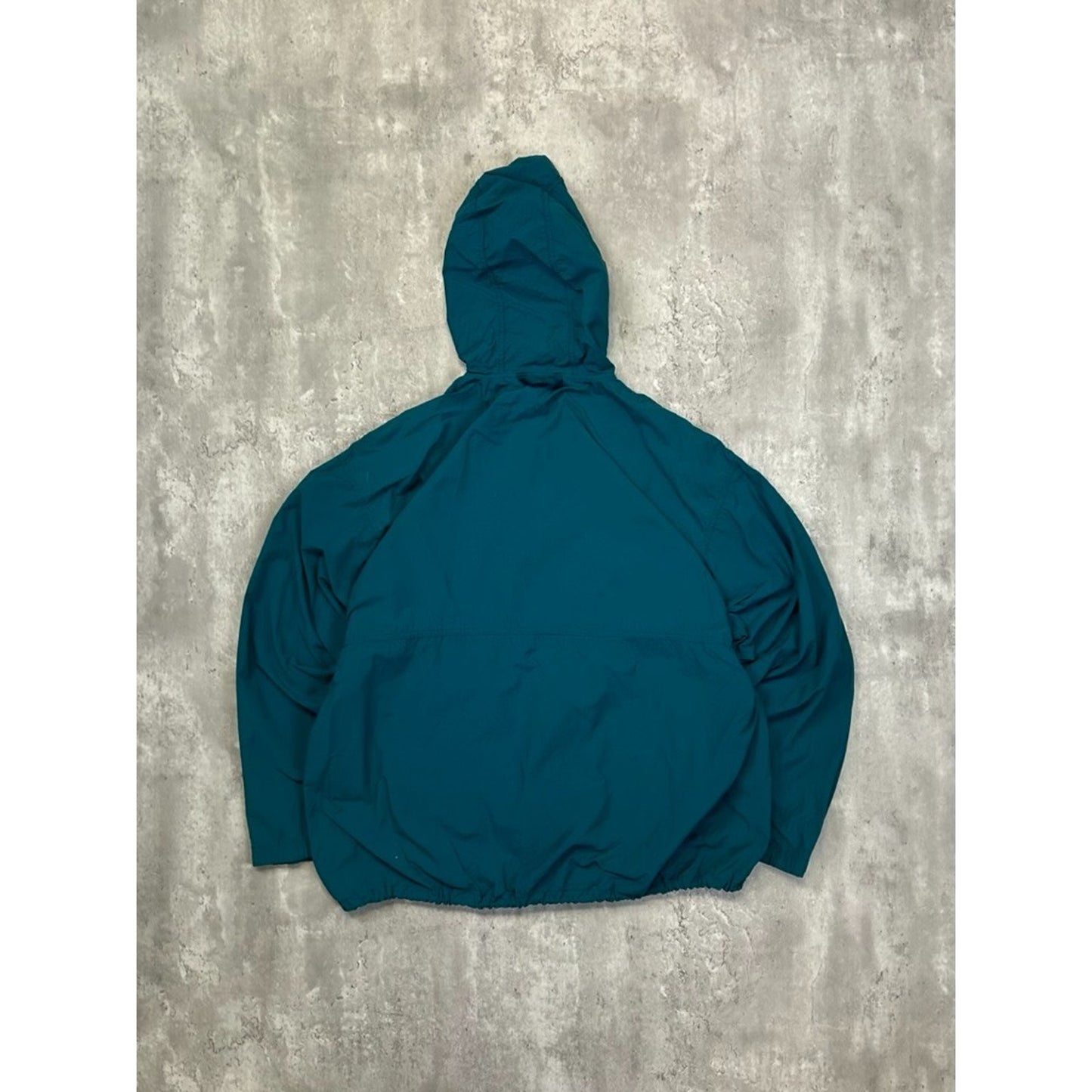 Vintage 90s Patagonia 1/2 Zip Pullover Hooded Anorak Windbreaker Jacket Sz Large