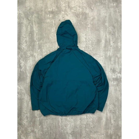 Vintage 90s Patagonia 1/2 Zip Pullover Hooded Anorak Windbreaker Jacket Sz Large