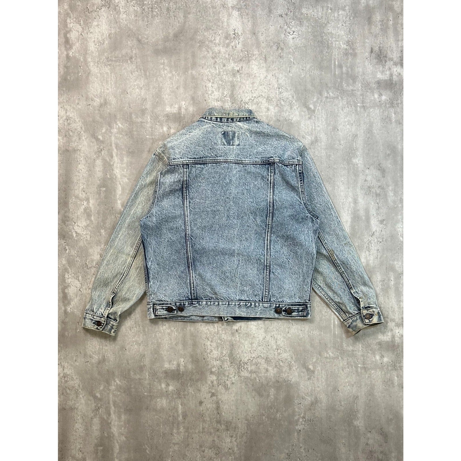 Vintage 90s Gap Denim Light Wash Denim Trucker Jacket Size Medium