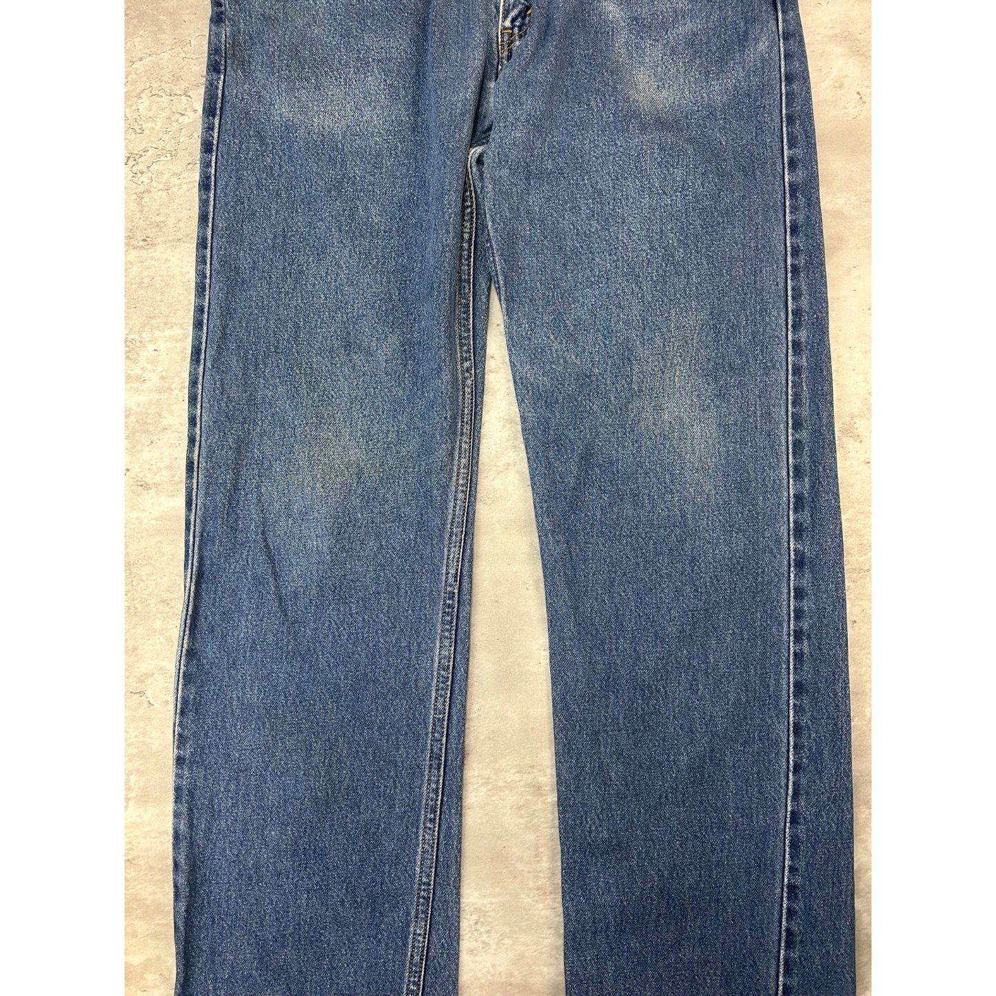 Vintage 90s Levis 505 Red Tab Dark Wash Denim Pants Size 32