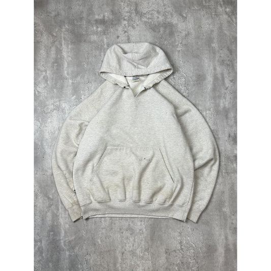 Vintage 90s Carhartt Embroidered Workwear Pullover Hooded Sweatshirt Size XL