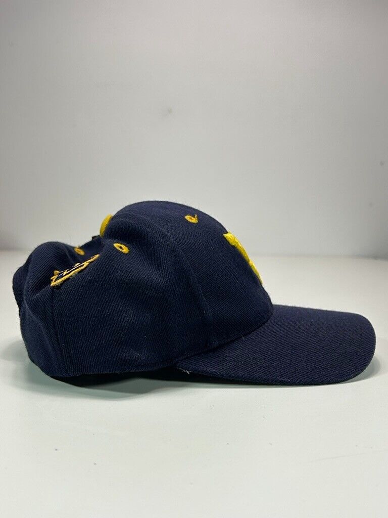 Vintage West Virginia Mountaineers NCAA Embroidered Logo Snapback Hat OSFA