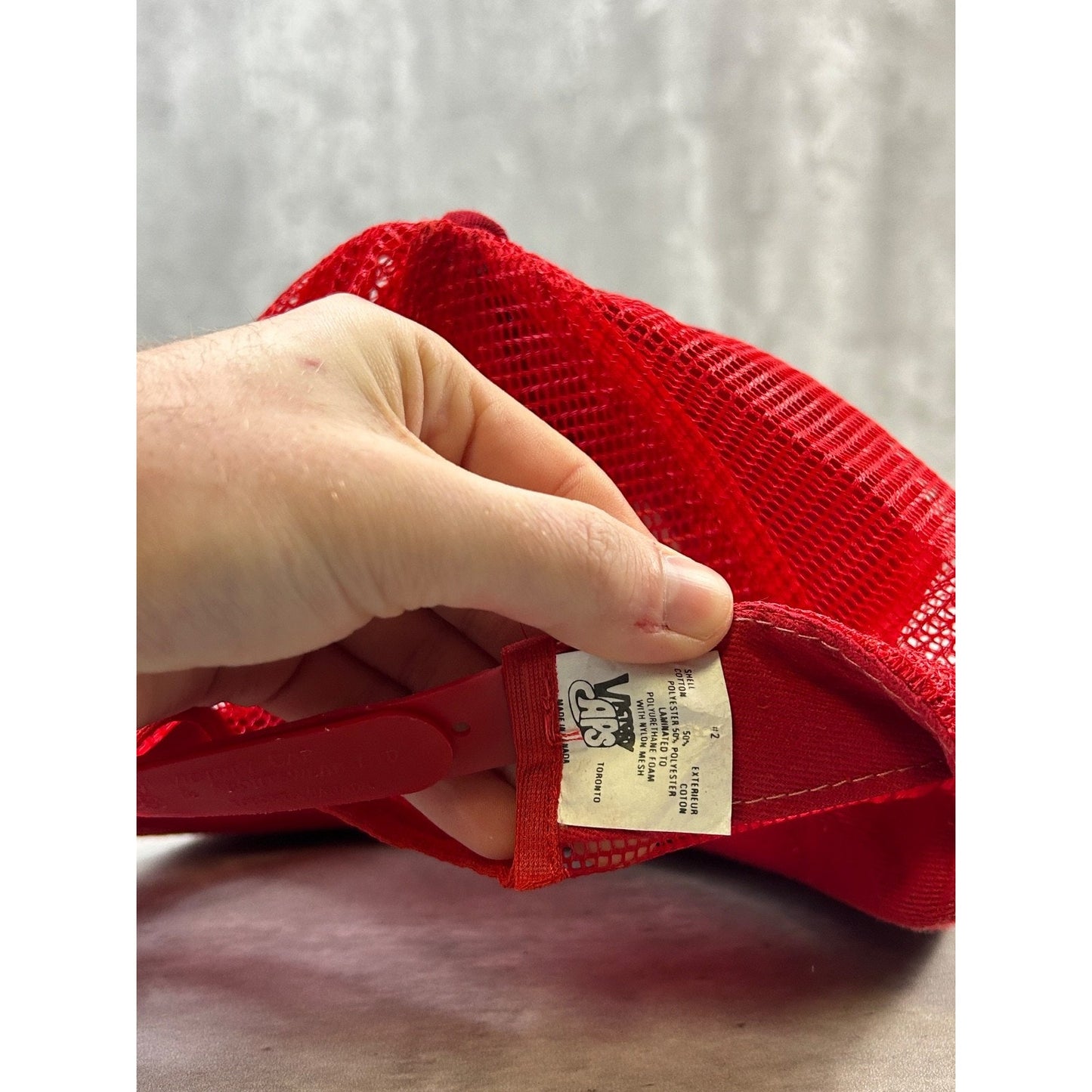 Vintage 90s PC Insiders Report Embroidered Spellout Trucker Snapback Hat OSFA