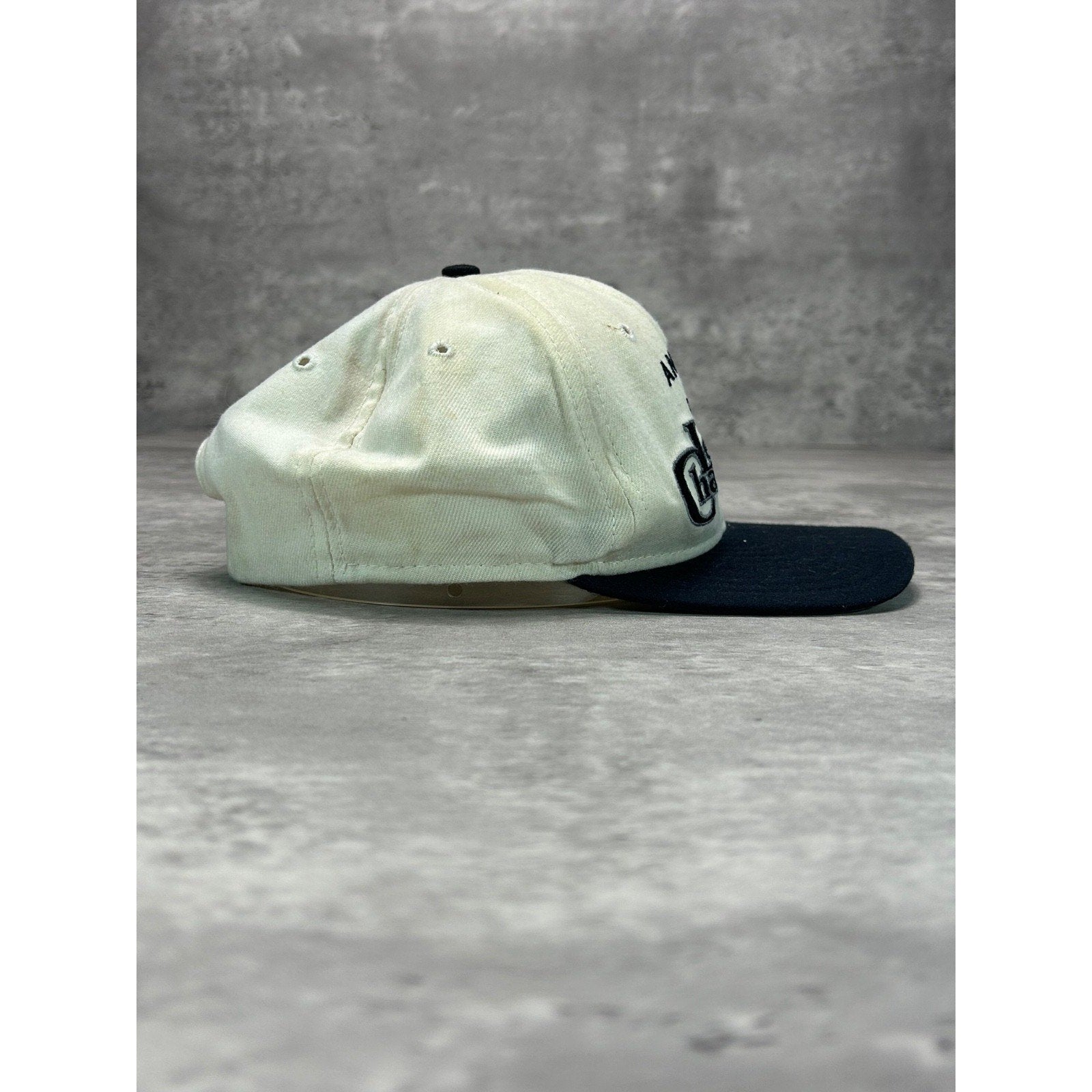 Vintage 1997 Cleveland Indians MLB AL Champs Embroidered Snapback Hat OSFA