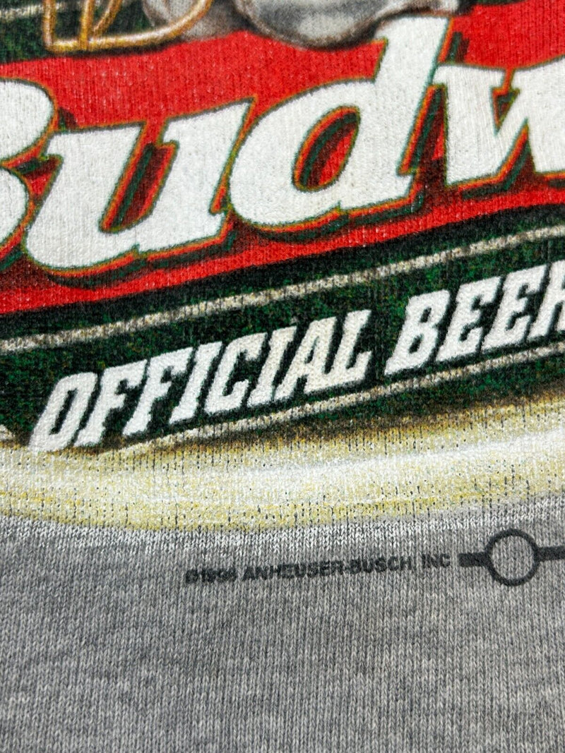 Vintage 1998 Budweiser Beers Of Football Champion Sweatshirt Size 2XL 90s