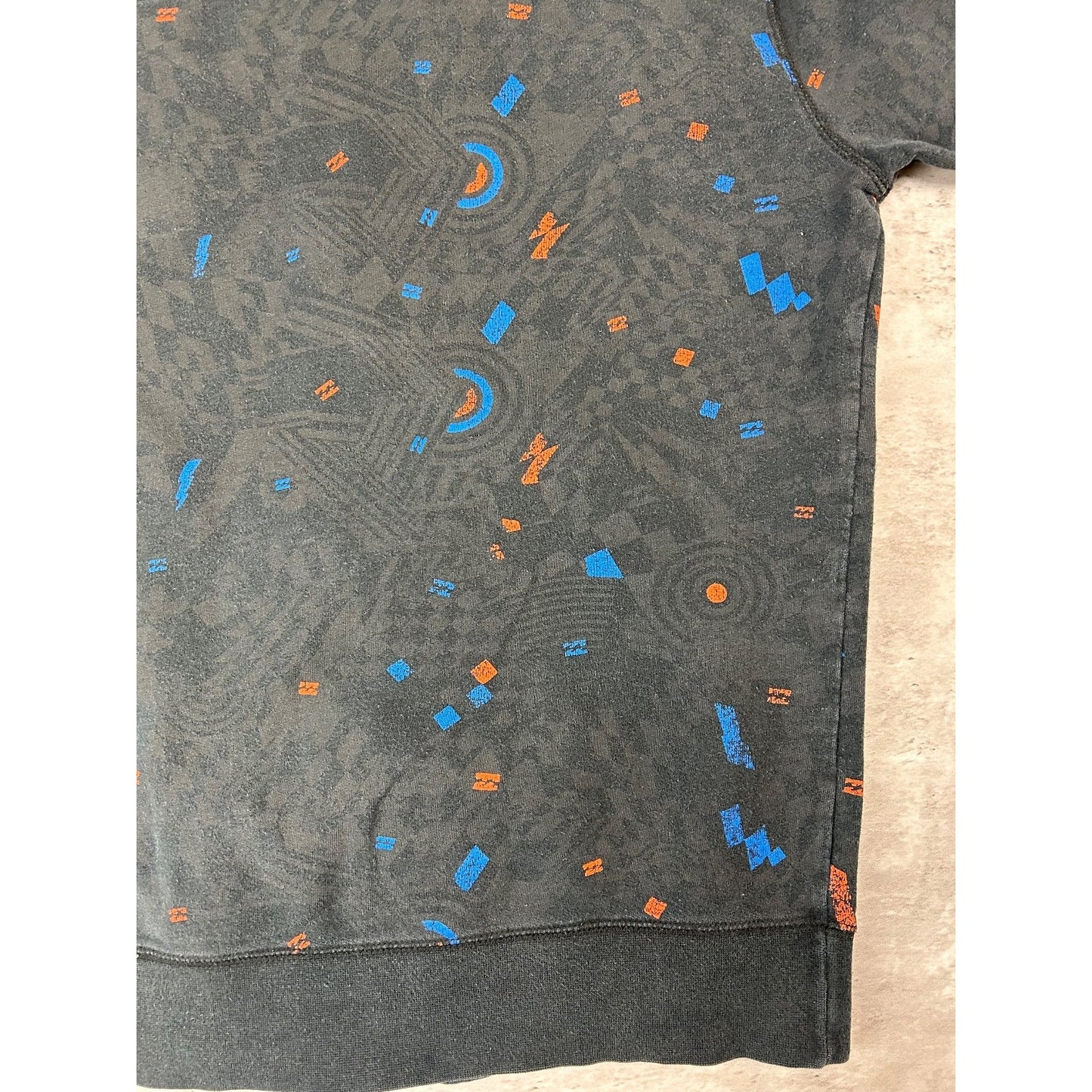 Vintage Y2K Billabong Embroidered Spellout Full Zip Hooded Sweatshirt Size XL