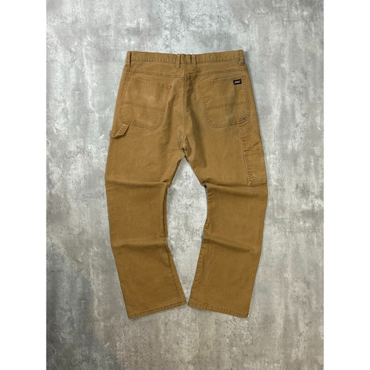 Vintage Dickies Canvas Workwear Carpenter Pants Size 38 Beige