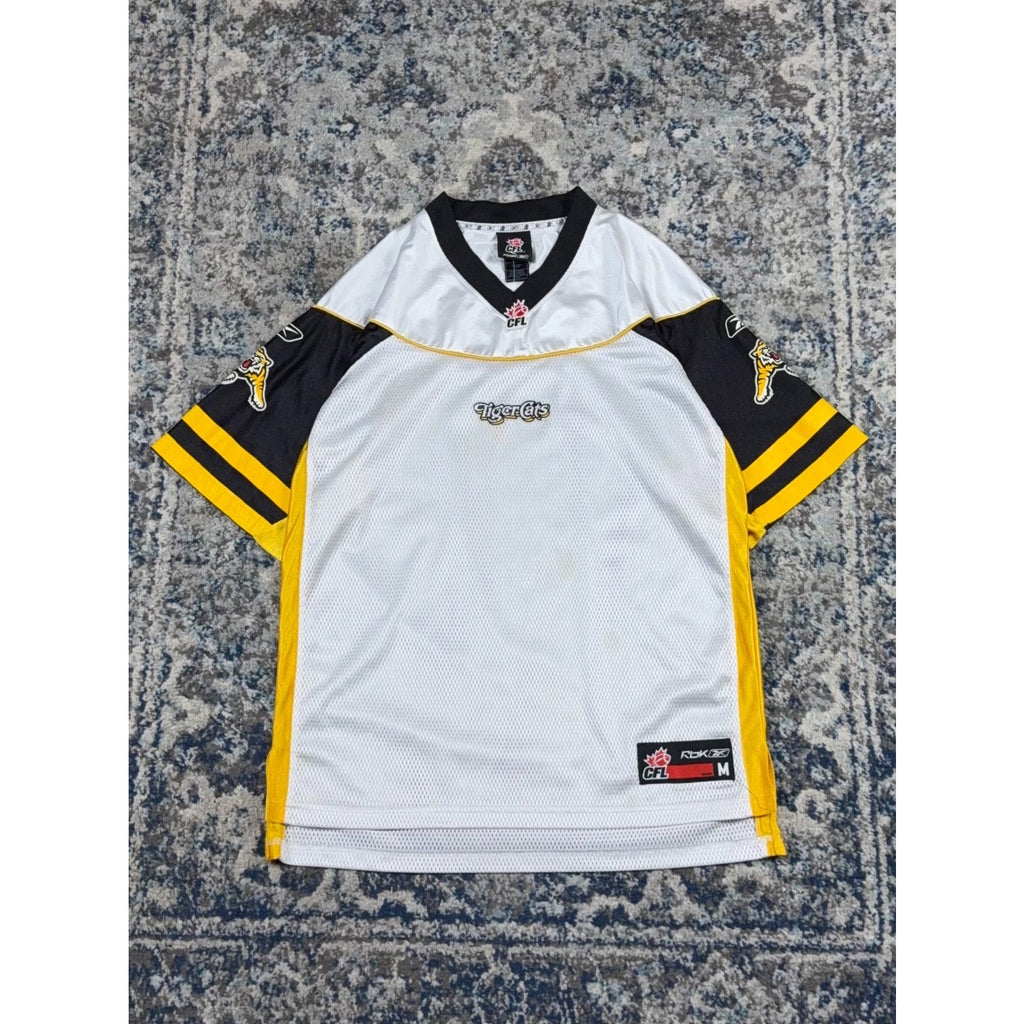 Vintage Hamilton Tiger Cats CFL Reebok Football Jersey Size Medium