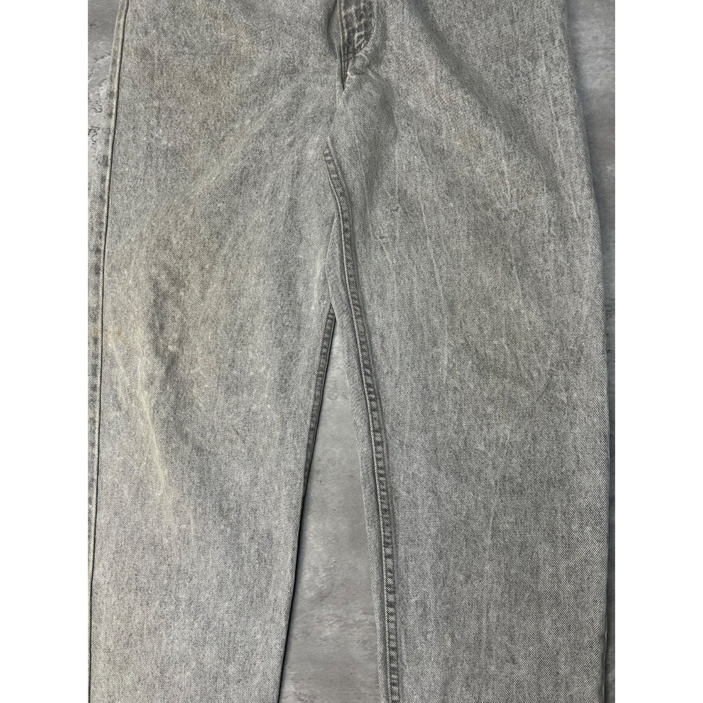 Vintage 90s Levis Black Tab Stonewash Grey Denim Pants Size 34