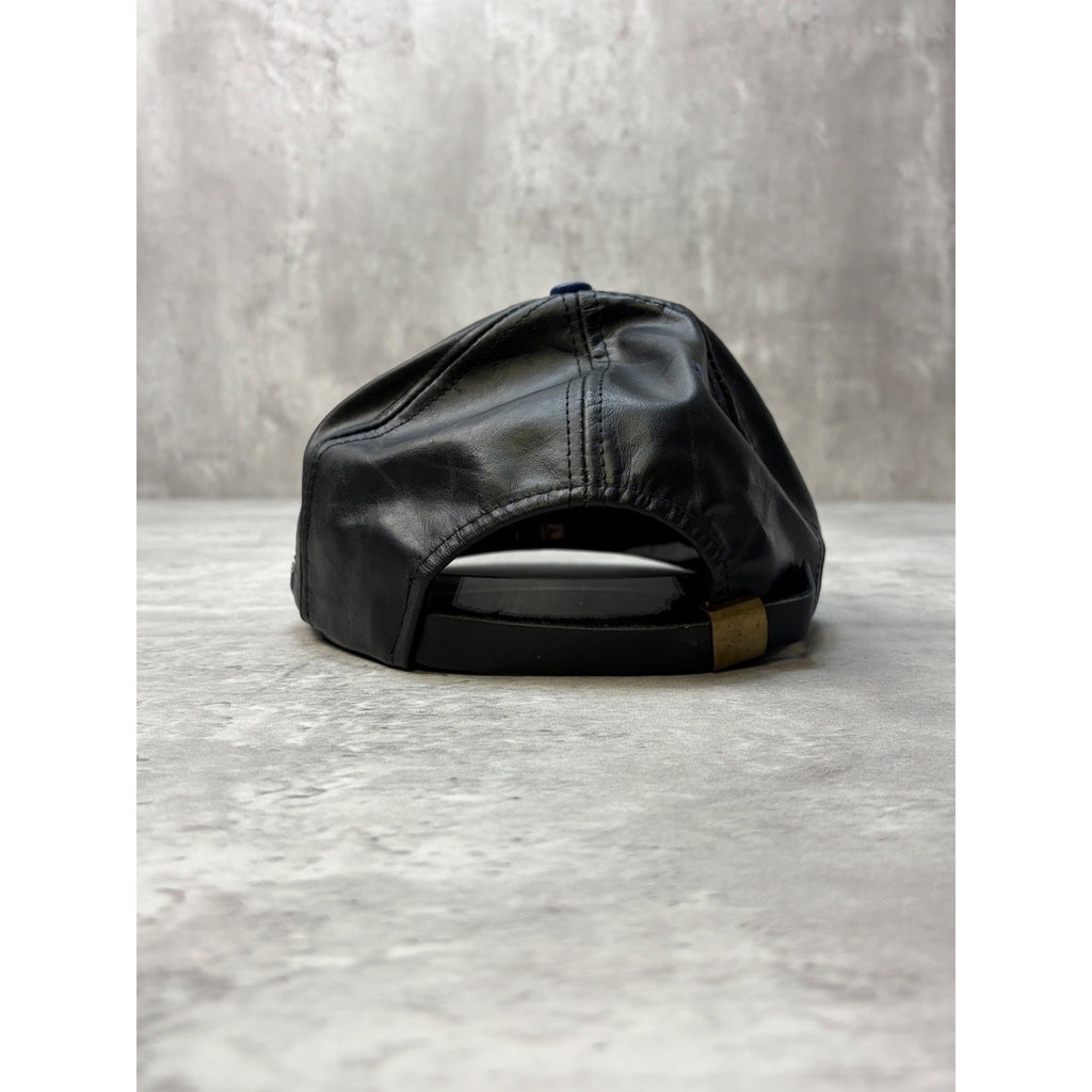 Vintage Mark Martin #6 Nascar Valvoline Racing Leather Strapback Hat OSFA