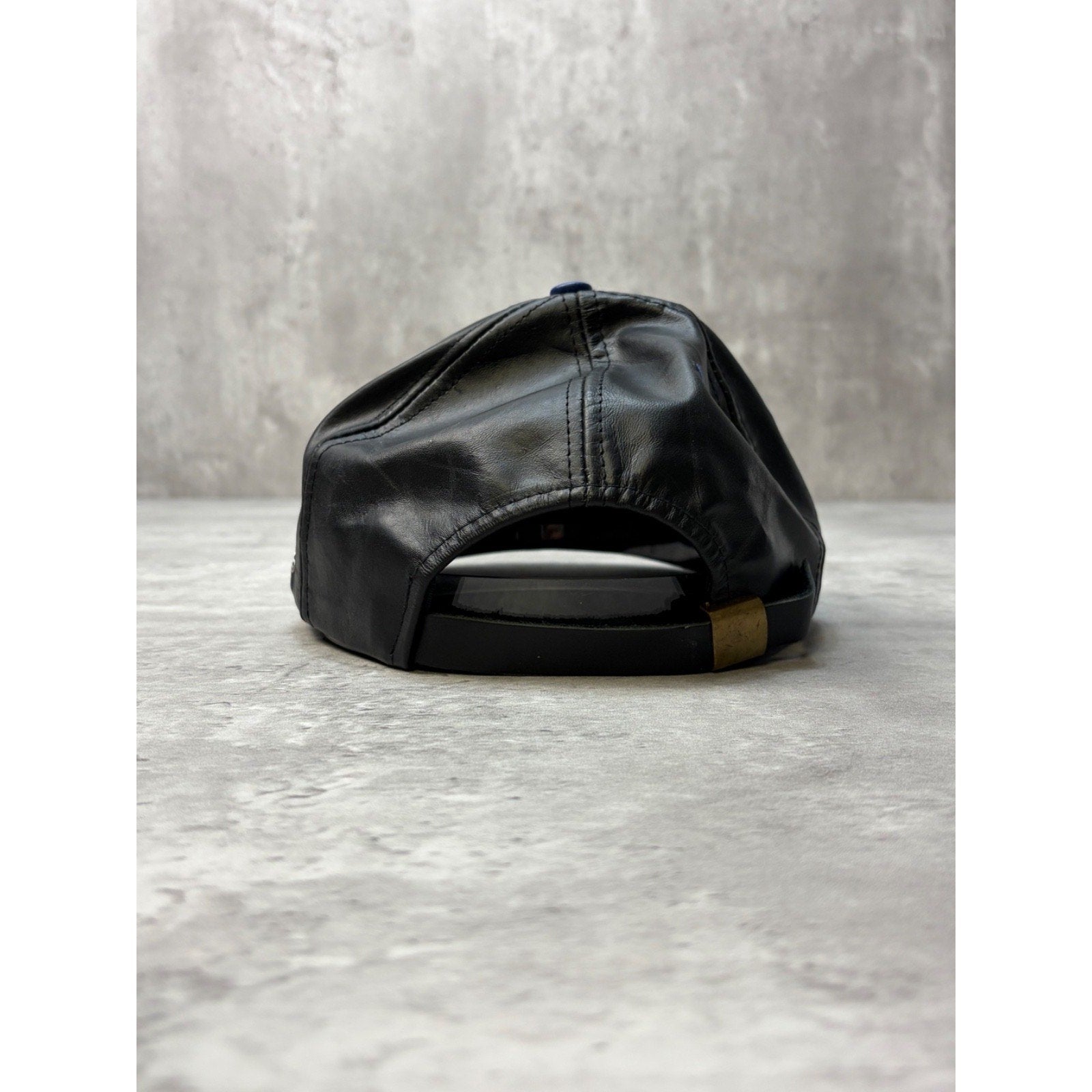 Vintage Mark Martin #6 Nascar Valvoline Racing Leather Strapback Hat OSFA