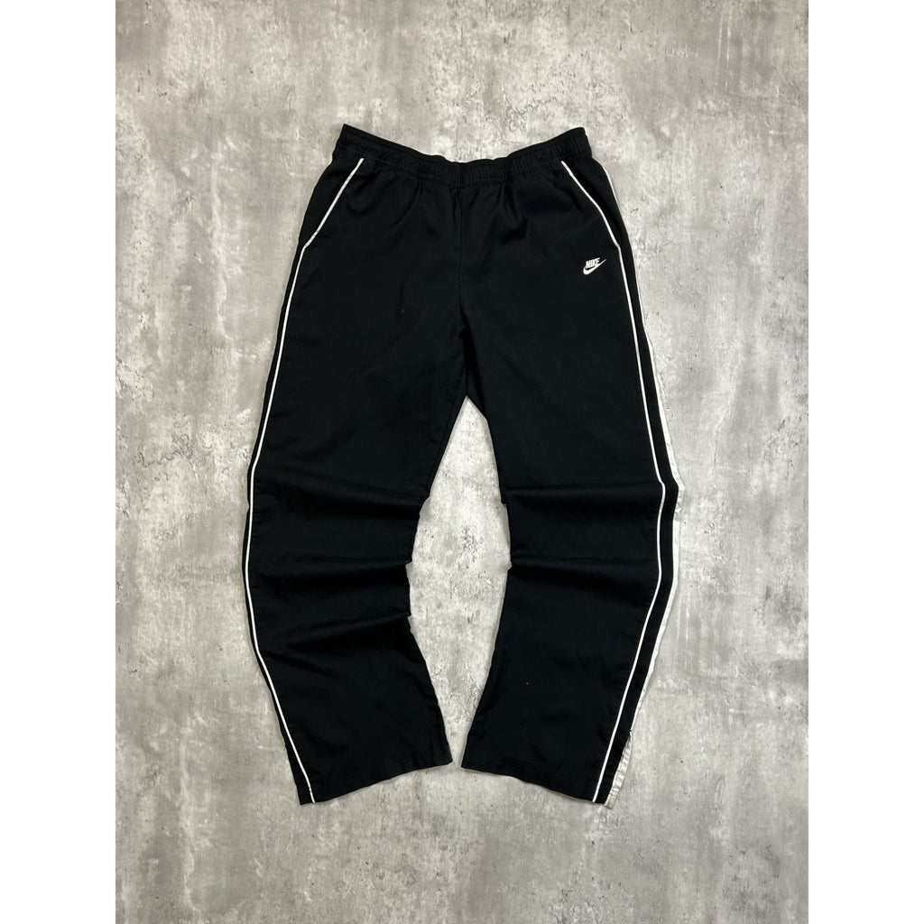 Vintage 2000s Nike Embroidered Logo Nylon Track Pants Size Large