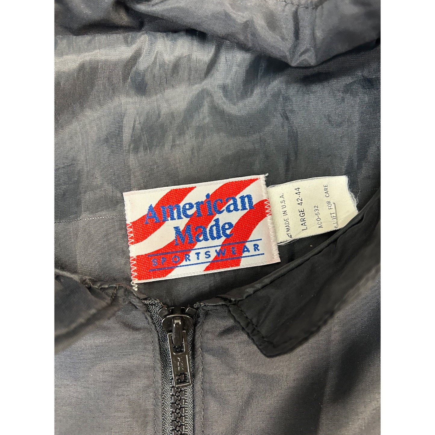 Vintage 90s Davey Allison #28 Embroidered Nascar Racing Bomber Jacket Size Large