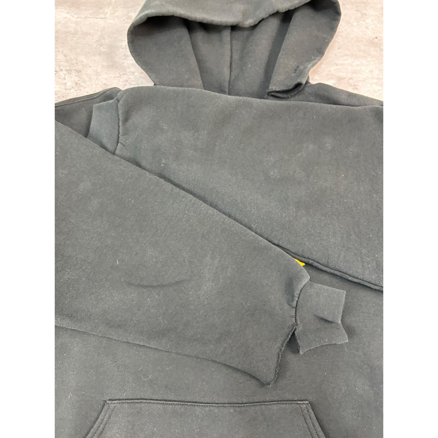 Vintage 90s Tuscola 01-1 Wingfoot Graphic Hooded Collegiate Sweatshirt Sz Large