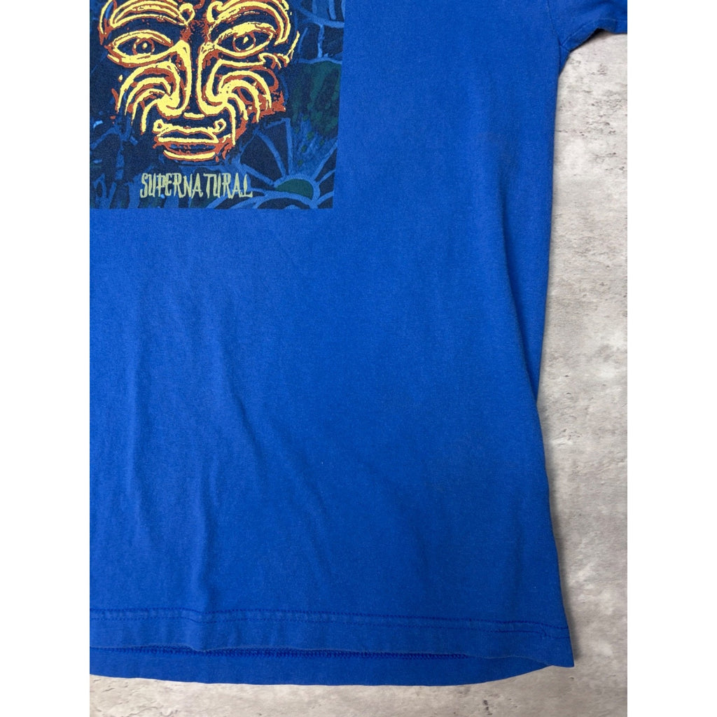 Vintage 1999 Santana Supernatural Latin Rock Band Music T-Shirt Size Large