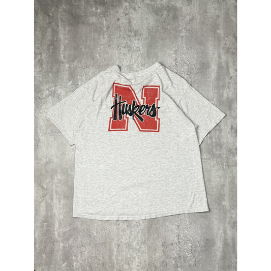 Vintage 1990s Nebraska Cornhuskers NCAA Football Champion T-Shirt Size XL