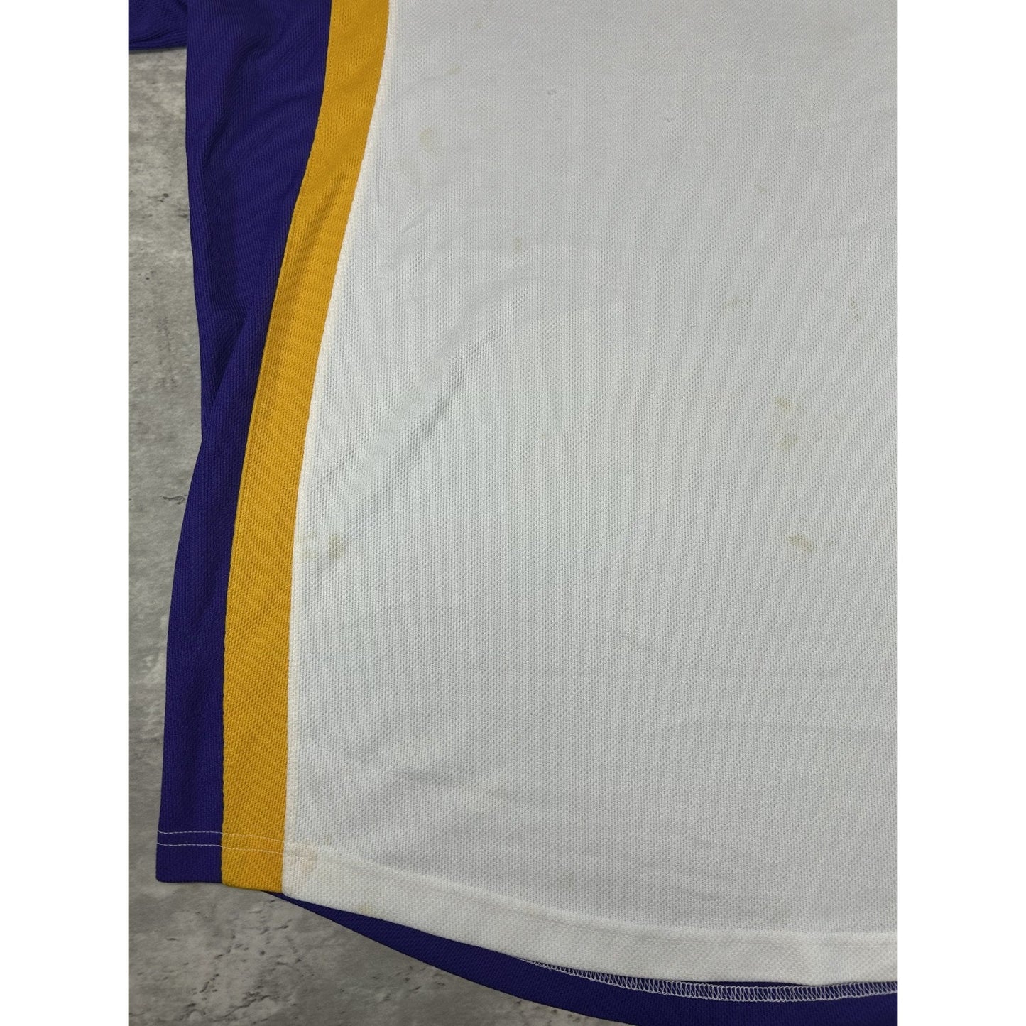 Vintage 2000s Los Angeles Lakers NBA Long Sleeve Practice Jersey Size XL