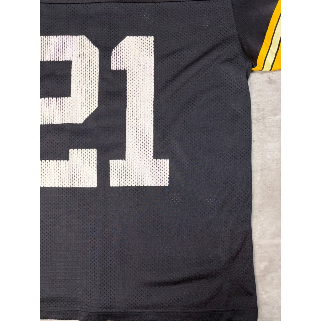 Vintage Iowa Hawkeyes #21 NCAA Adidas Black Football Jersey Size Large