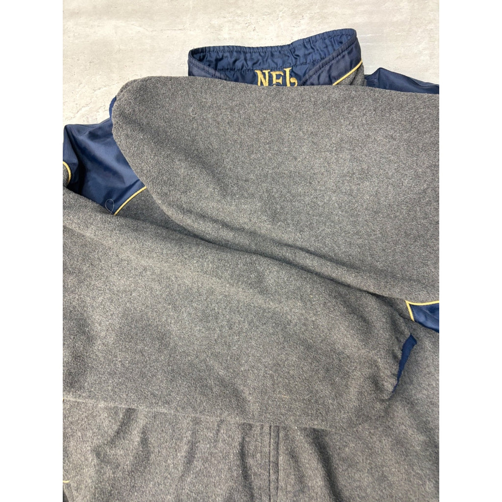 Vintage St Louis Rams NFL Reversible Windbreaker Jacket Size Medium