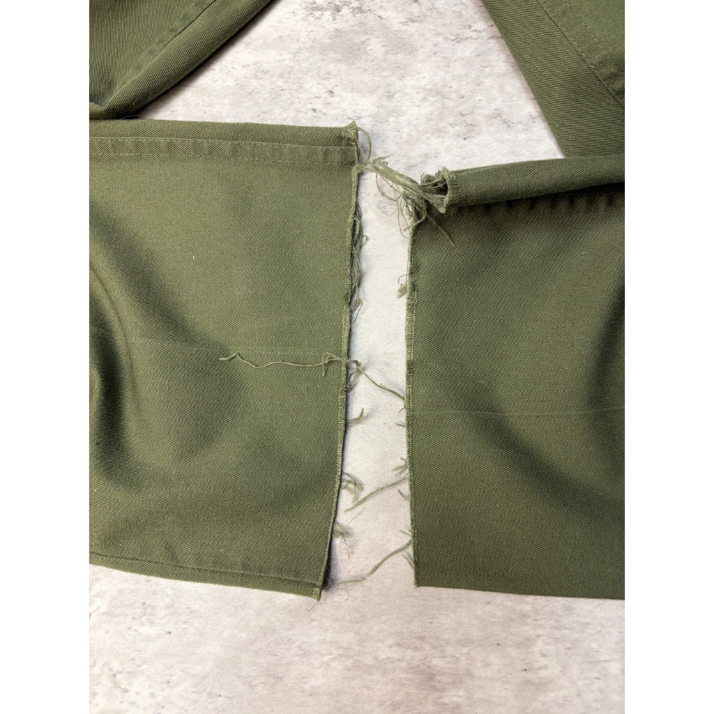 Vintage 1970s/80s US MIlitary OG-107 Pleated Army Pants Size 31