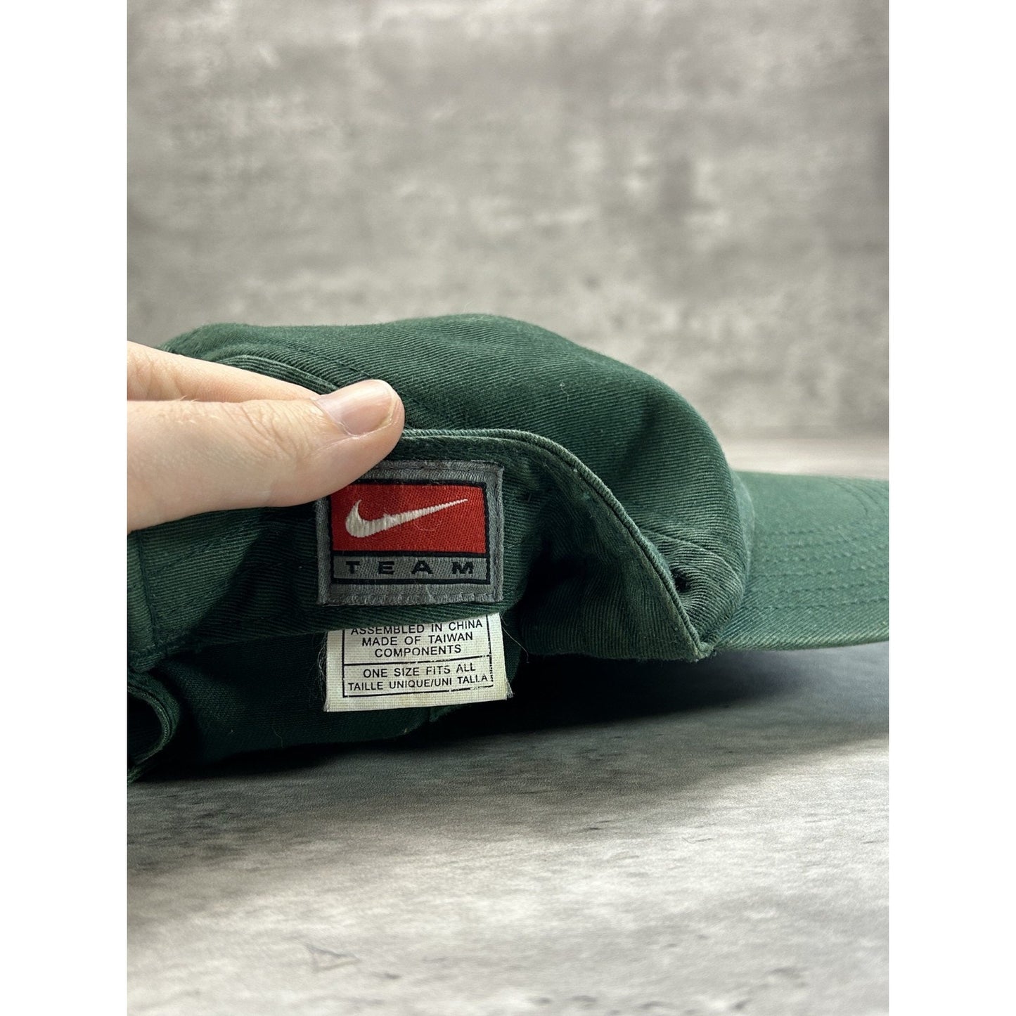 Vintage Michigan State Spartans NCAA Embroidered Logo Strapback Hat OSFA Green