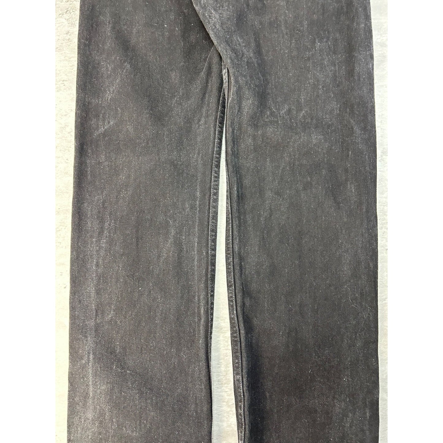 Vintage 90s Levis 505 Red Tab Black Denim Pants Size 32