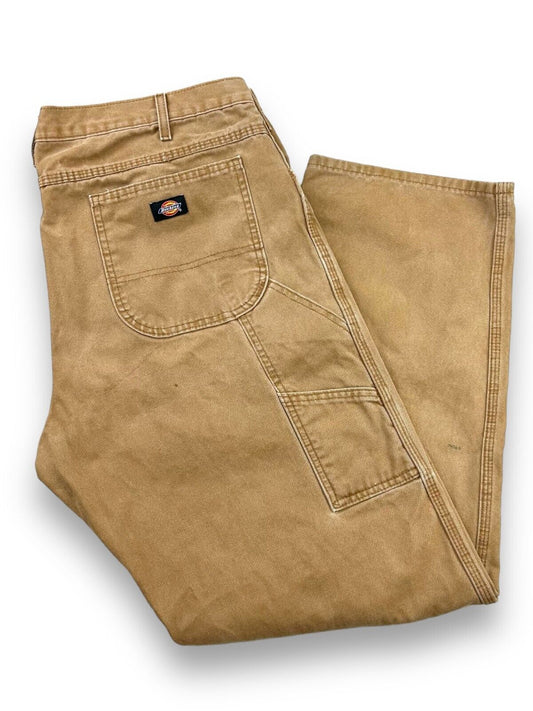 Dickies Canvas Workwear Carpenter Pants Size 40W Beige