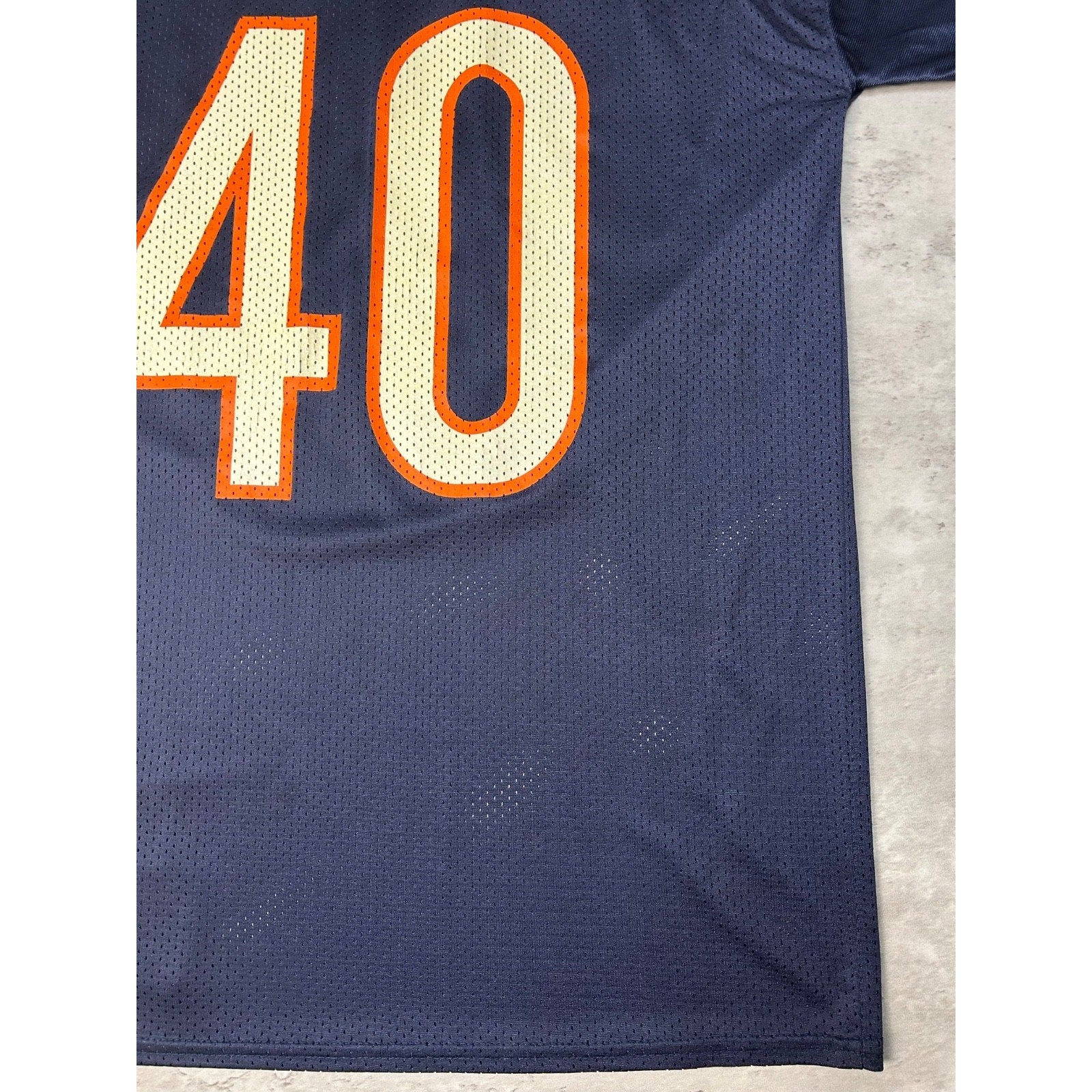 Vintage Gale Sayers #40 Chicago Bears NFL Reebok Football Jersey Size Medium