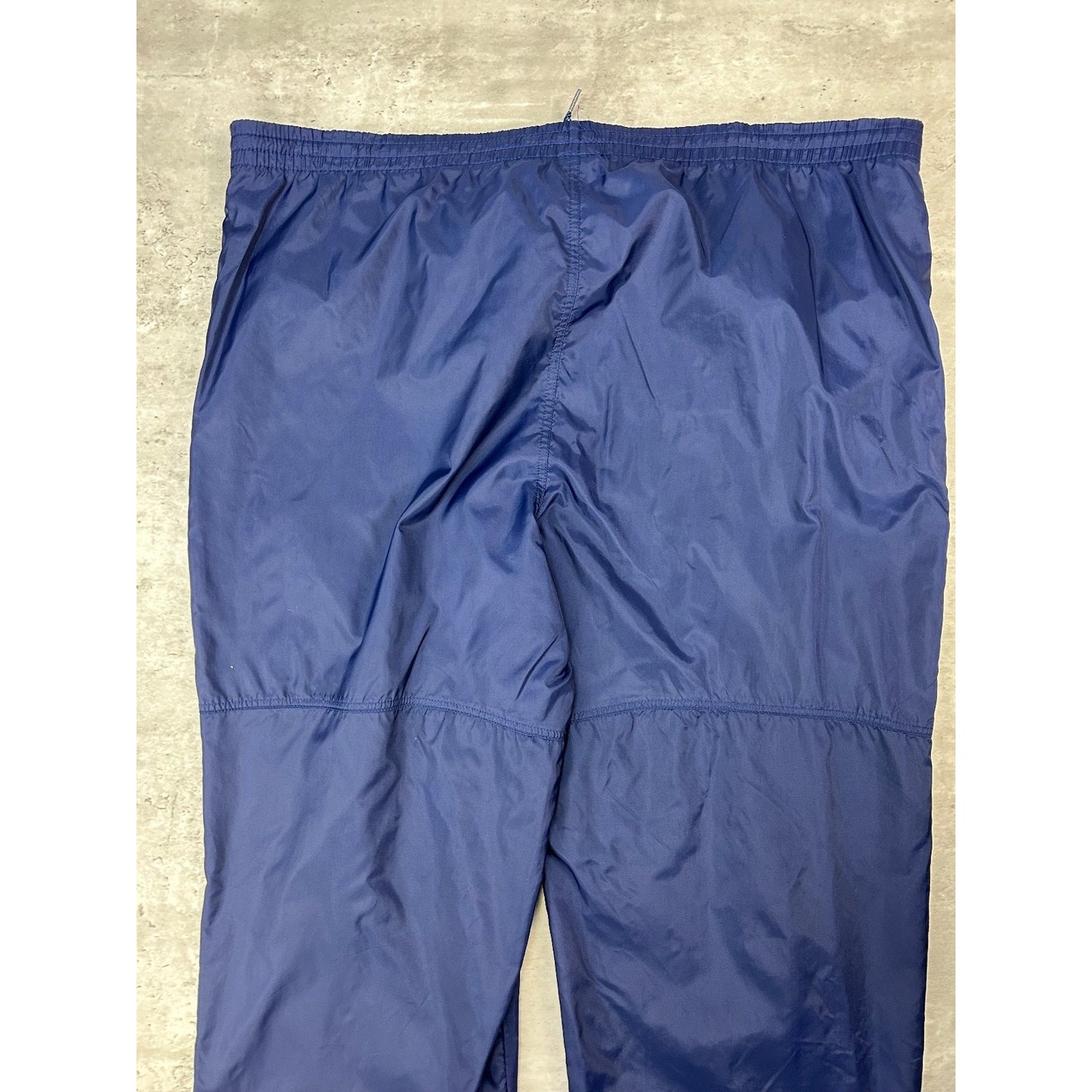 Vintage 90s Nike Tonal Embroidered Swoosh Nylon Track Pants Size XL