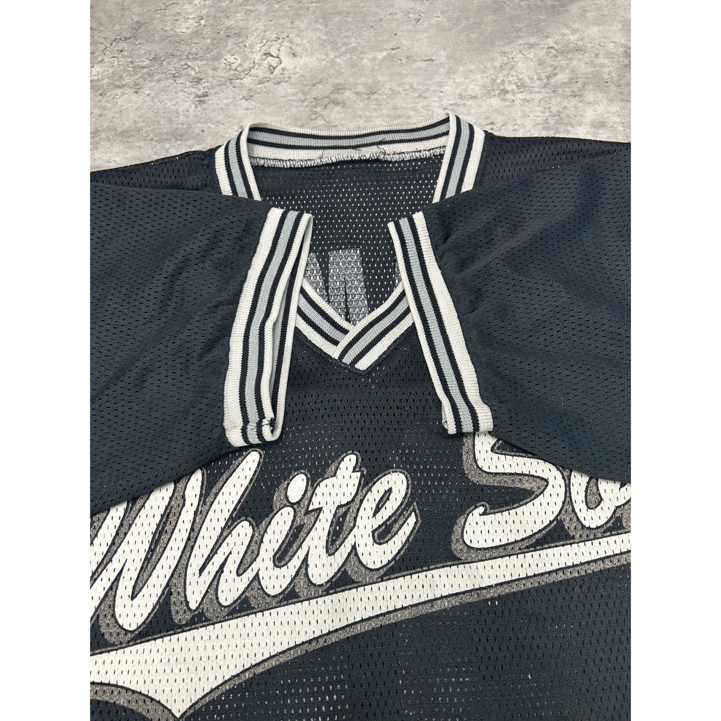 Vintage 1998 Frank Thomas #35 Chicago White Sox MLB Baseball Jersey Size Large