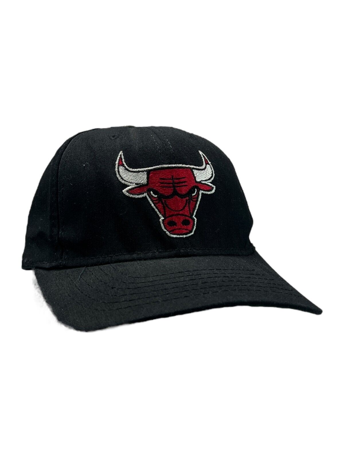 Vintage 90s Chicago Bulls NBA Embroidered Logo Snapback Hat OSFA