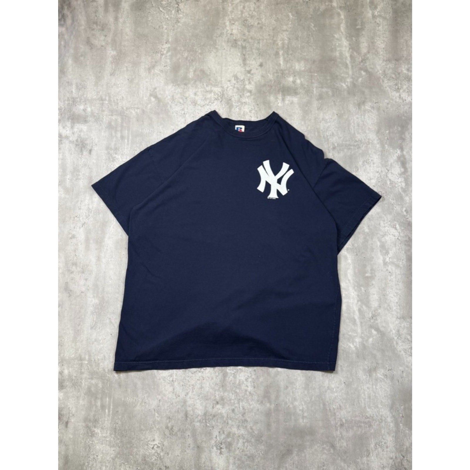 Vintage 2000 New York Yankees MLB Logo Graphic T-Shirt Size 2XL