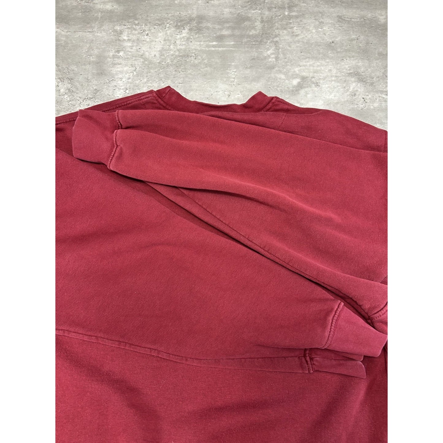 Vintage 2000s Nike Embroidered Mini Swoosh Crewneck Sweatshirt Size XL Maroon