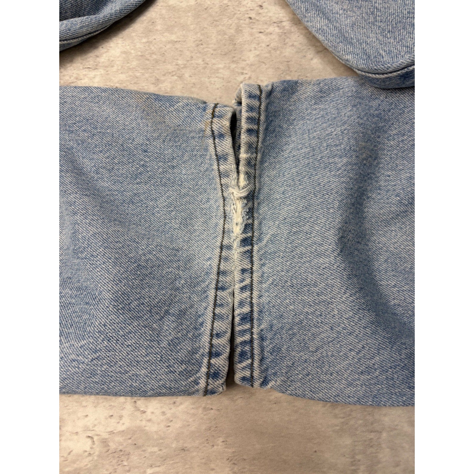 Vintage Harley Davidson Light Wash Denim Pants Size 35