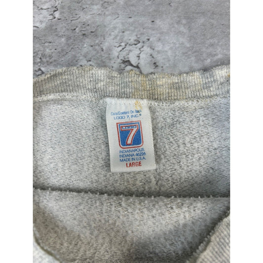 Vintage 1995 Jacksonville Jaguars NFL Graphic Spellout Logo Sweatshirt Sz Large