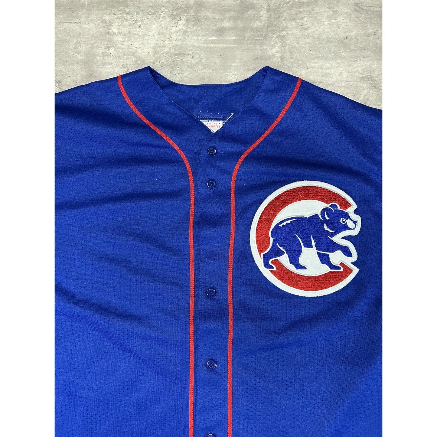Vintage Sammy Sosa #21 Chicago Cubs MLB Stitched Majestic Jersey Size 2XL Blue