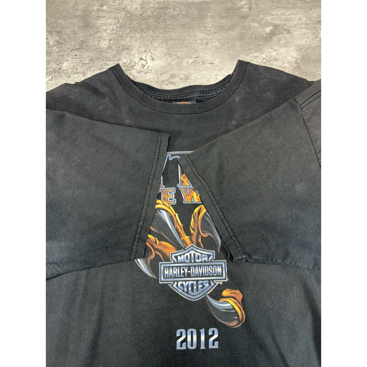 Harley Davidson Motorcycles Daytona BIke Week Graphic T-Shirt Size XL Black