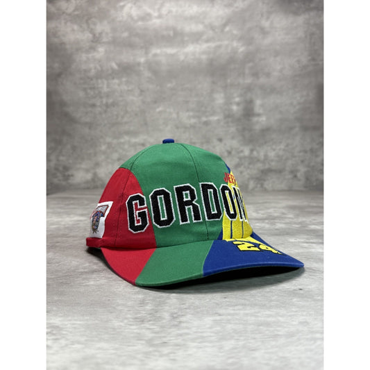 Vintage 90s Jeff Gordon #24 Dupont Racing Embroidered Nascar Snapback Hat OSFA