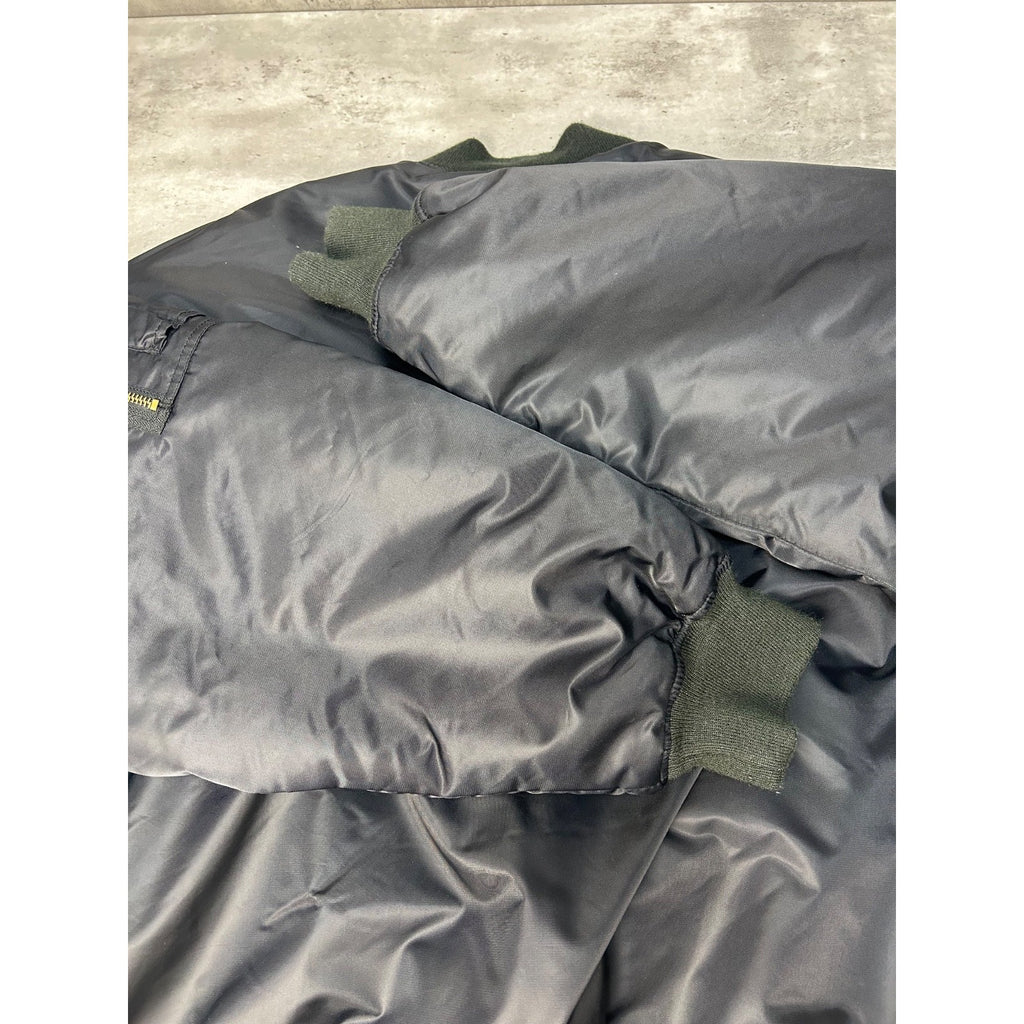 Vintage Y2K South Pole Insulated Full Zip Bomber Jacket Size XL