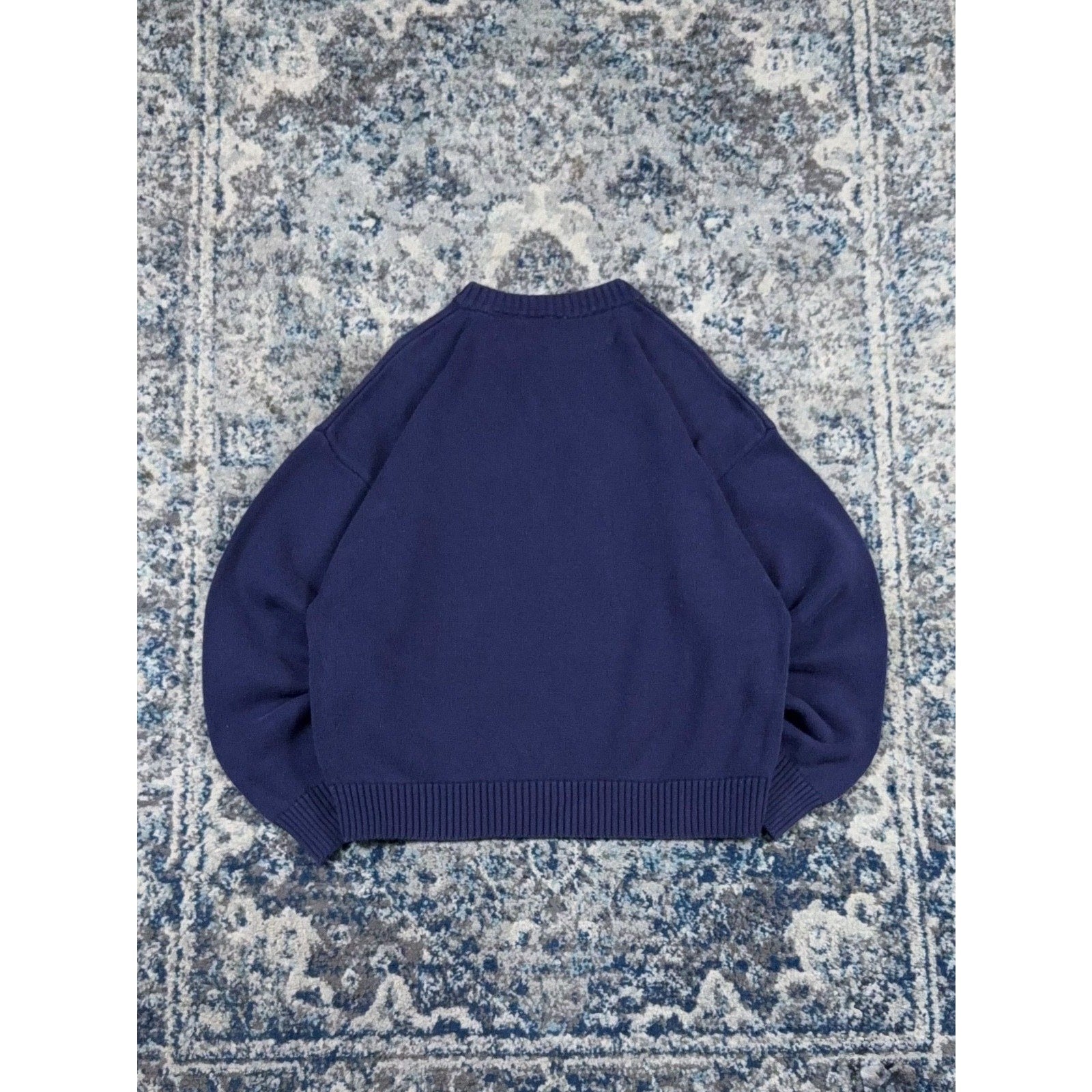 Vintage 90s Reebok Golf Embroidered Tonal Logo Pullover Knit Sweater Size Large