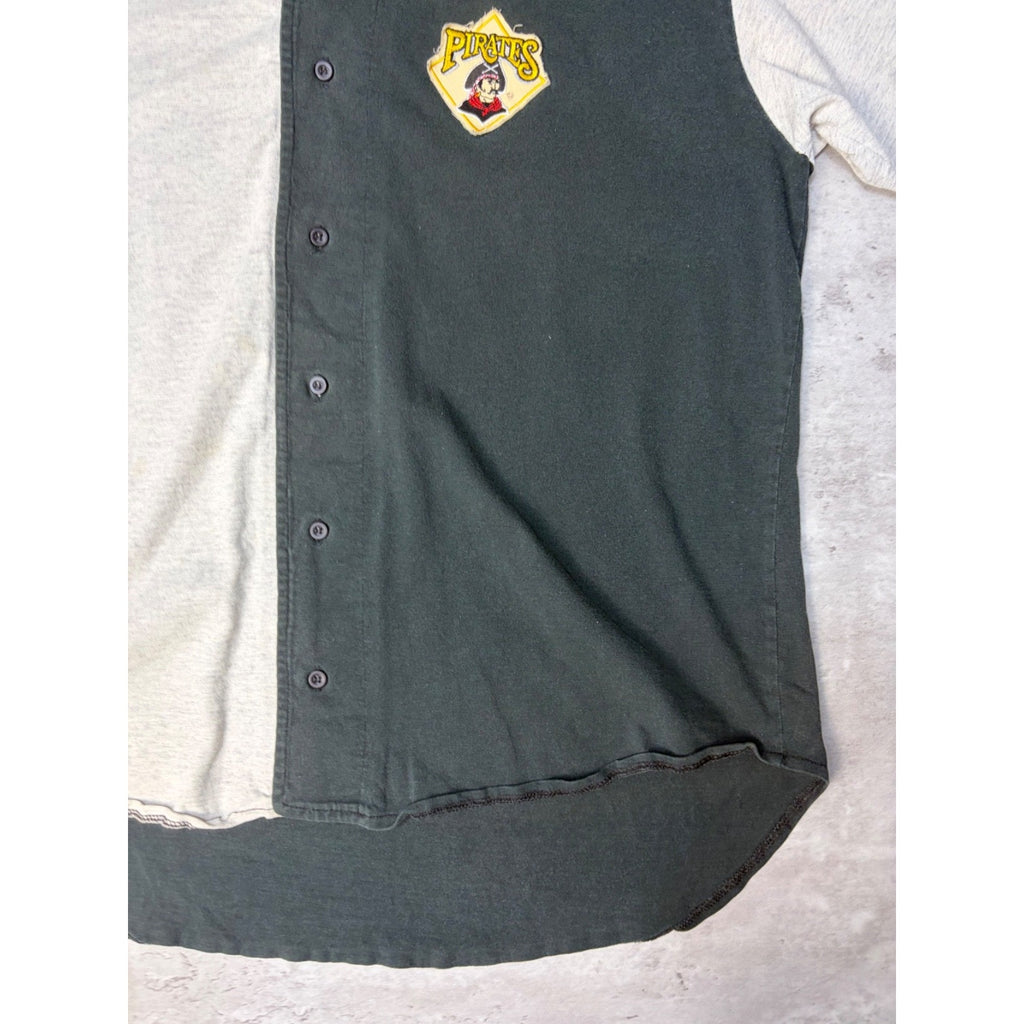 90s Pittsburgh Pirates MLB Two Tone Embroidered Baseball Jersey Size Medium
