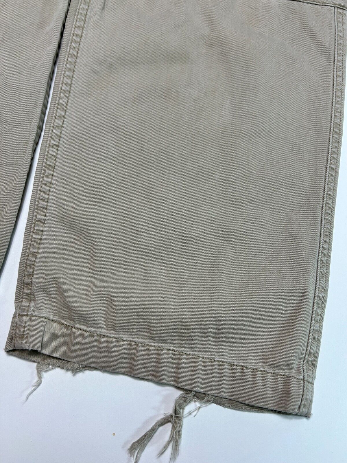 Vintage Y2K Levis Silver Tab Khaki Cargo Pants Pants Size 32W Beige