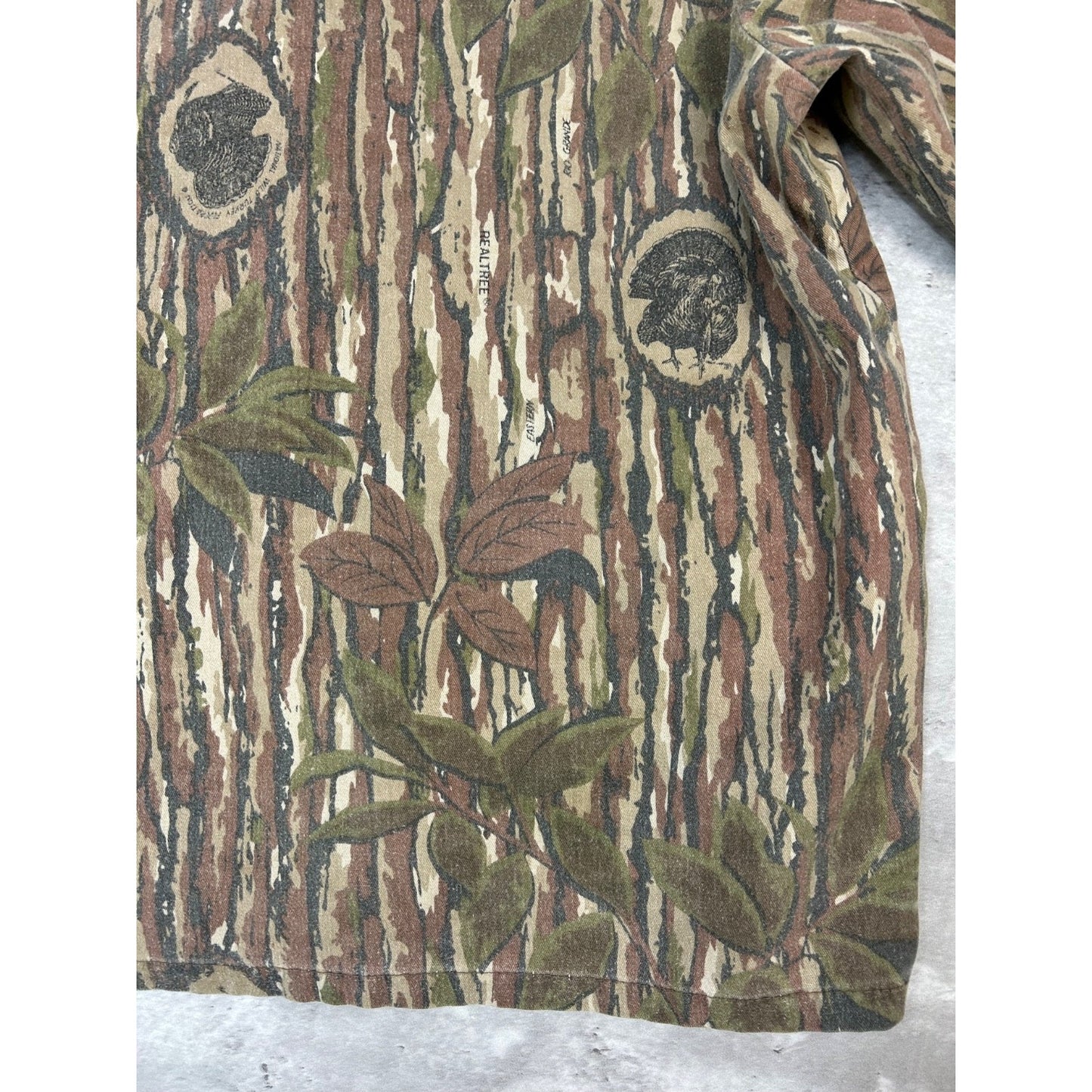 Vintage 80s/90s 10x Realtree Rio Grande Camo Hunting Jacket Size Large