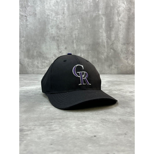 Vintage Colorado Rockies MLB Embroidered Logo Snapback Hat OSFA