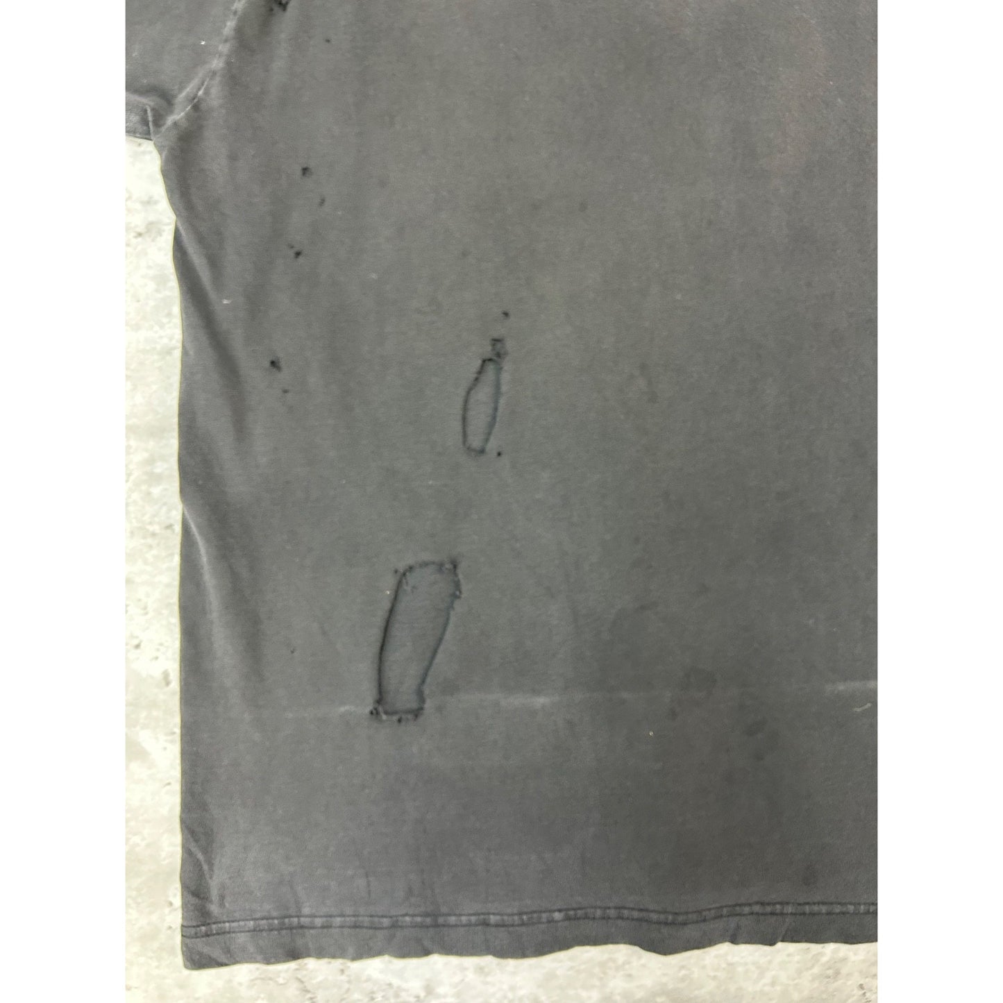 Vintage Warning Choking Hazard Dirty Comedy Graphic T-Shirt Size XL Black